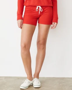 MONROW Supersoft Vintage Shorts FLARERED Discount